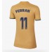 Cheap Barcelona Ferran Torres #11 Away Football Shirt Women 2022-23 Short Sleeve